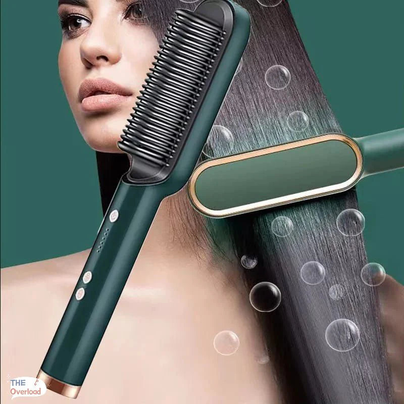 LumeHair Pro - Cepillo Alisador Eléctrico