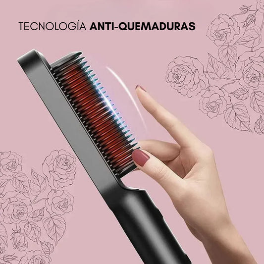 LumeHair Pro - Cepillo Alisador Eléctrico