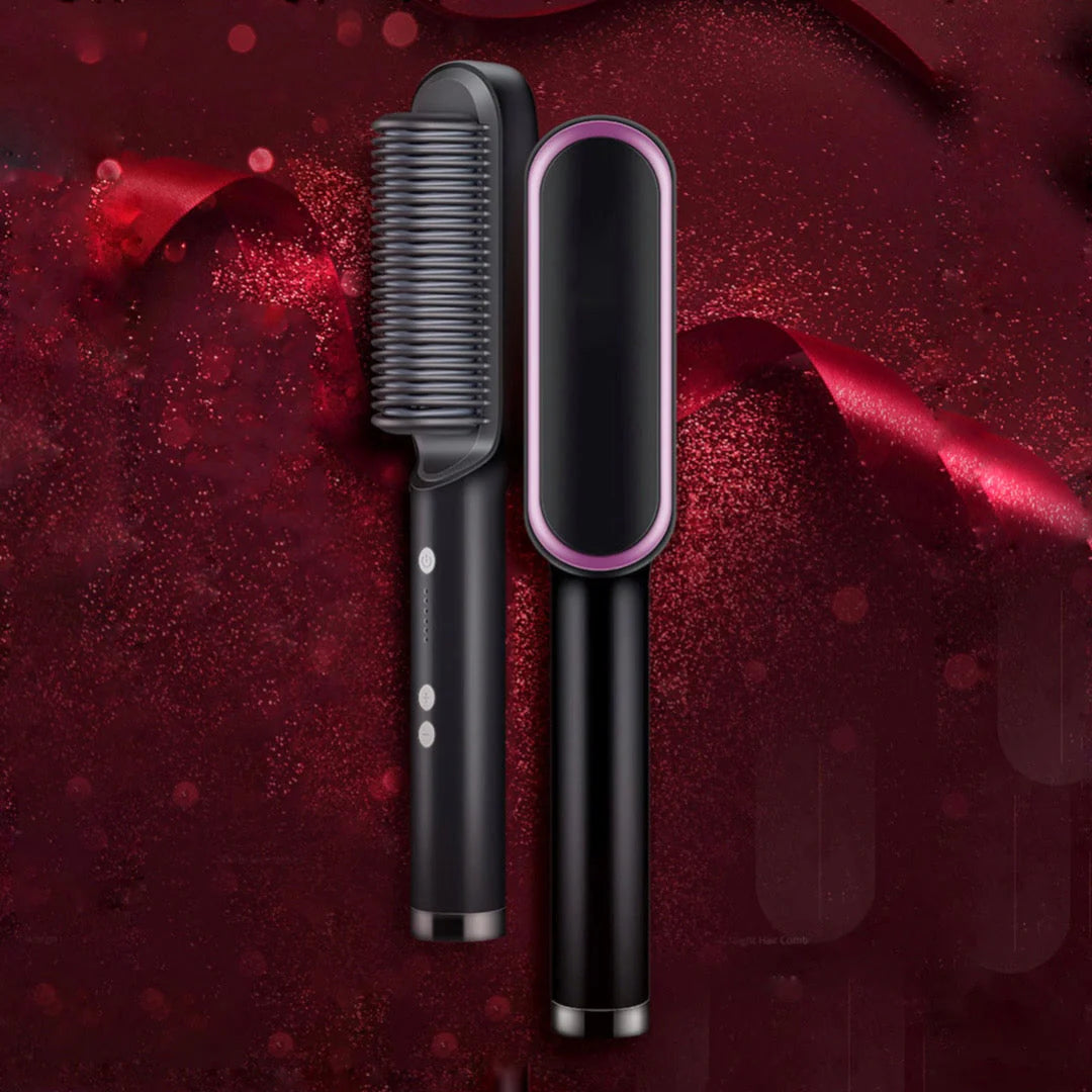 LumeHair Pro - Cepillo Alisador Eléctrico